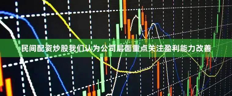 民间配资炒股我们认为公司层面重点关注盈利能力改善