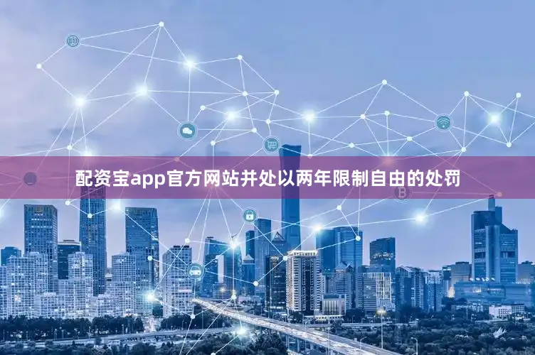 配资宝app官方网站并处以两年限制自由的处罚